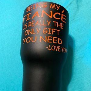 20oz tumbler with saying
